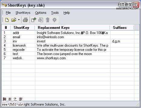 提升输入的效率 Shortkeys自动替换(图1)