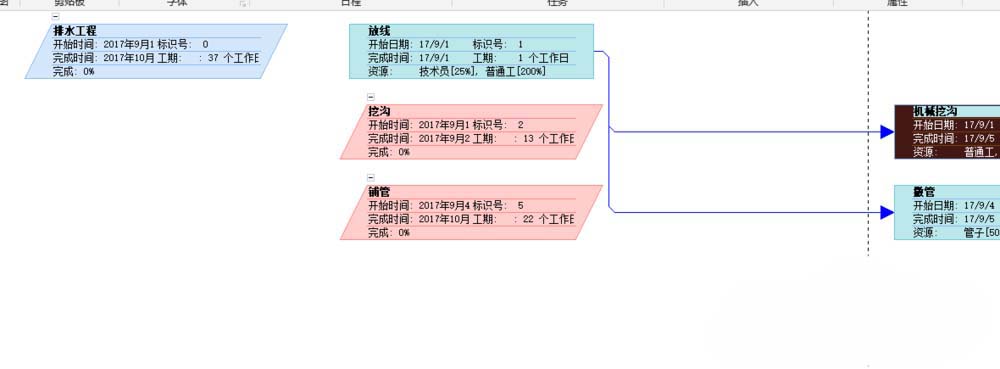 project2010网络图怎么设置分页打印?(图7)