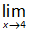 MathType数学公式中极限和根号怎么编辑