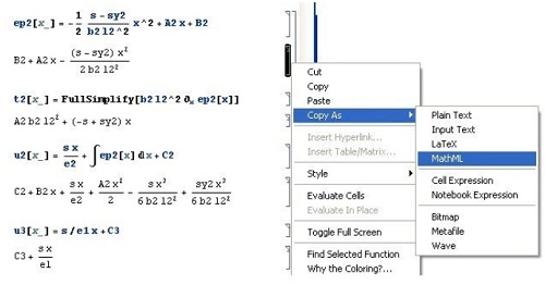 MathType和Mathematica之间如何相互转换(图2) Mathematica转换公式