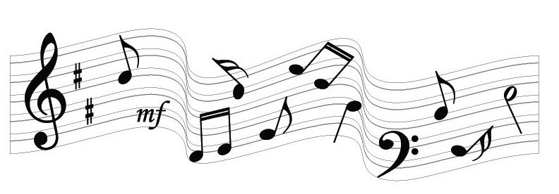 MathType真的可以输入音乐简谱吗? MathType输入音乐简谱实例教程(图1) 音符