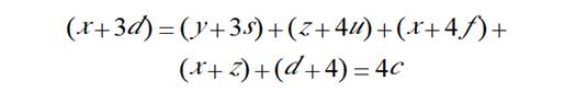 MathType 单行数式的怎么转行分拆呢?(图1) 宝塔式排法