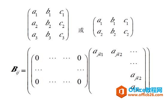 MathType矩阵排版知多少?(图1) 矩阵