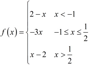 如何使MathType分段函数居中对齐(图1) 分段函数