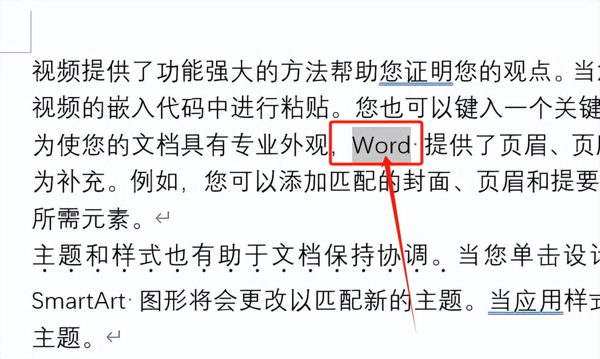 探索Word中的隐藏功能:着重号、文字隐藏与小型大写字母(图11)