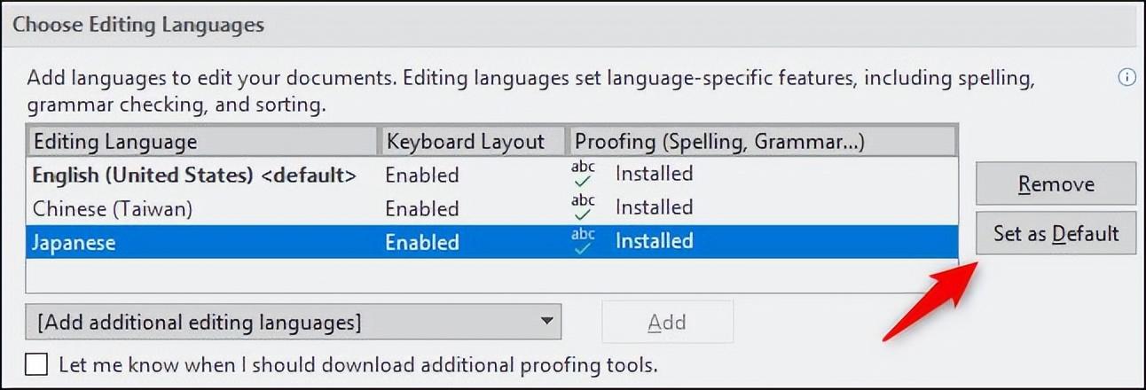 如何更改 Microsoft Word 中的语言(图10)