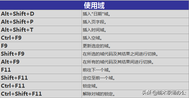 word中的域是什么?如何使用一些简单域的功能?(图6)