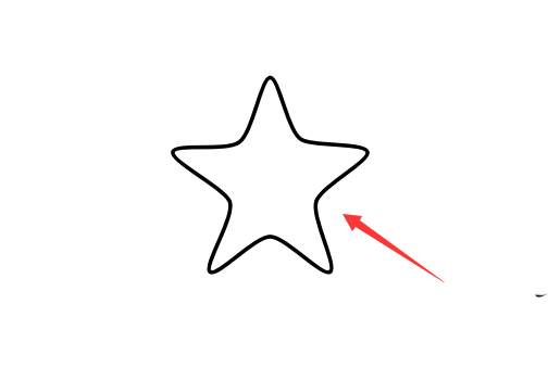 word怎么画简笔画小海星?(图6)