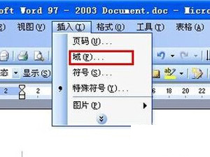 word中分子分母怎么打 word文档里面打分数(分子/分母)的方法(图1)