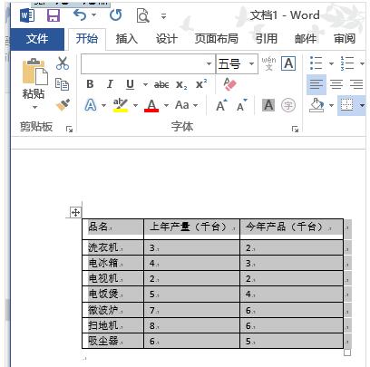 word表格怎么去边框线 word表格去边框线的方法(图1)