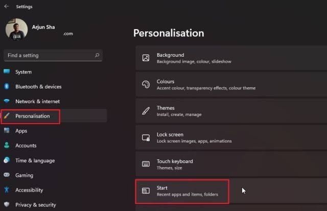 Win11怎么自定义开始菜单?Win11自定义开始菜单教程(图7) Win11怎么自定义开始菜单