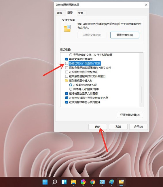 Win11如何修改文件后缀名?Win11怎么显示后缀名?(图4) Win11如何修改文件后缀名