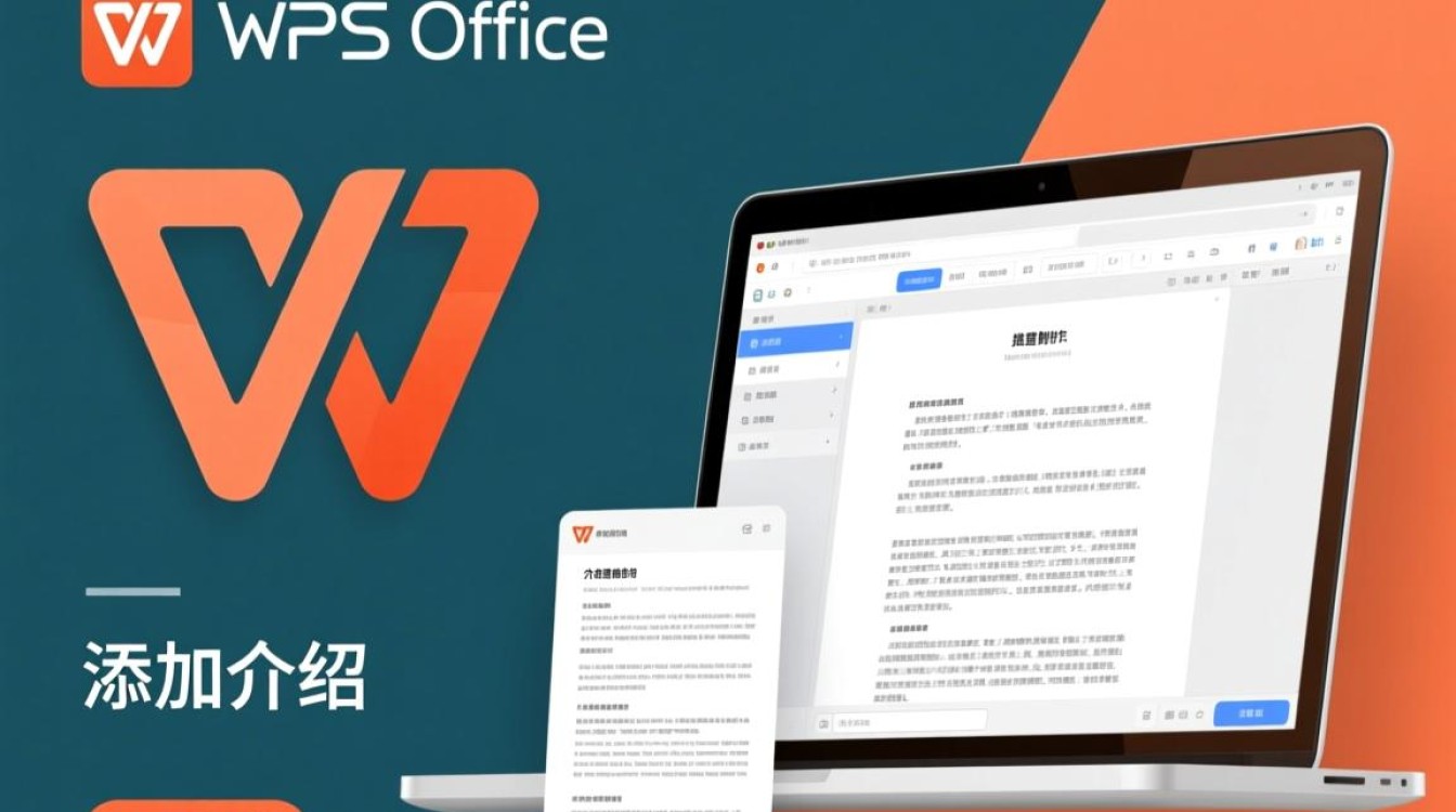 wps office如何添加介绍