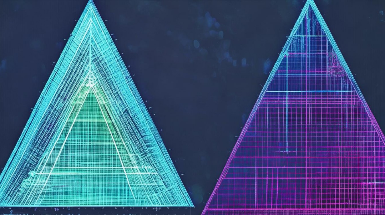如何使用JavaScript代码精确打印两个并排的正三角形？