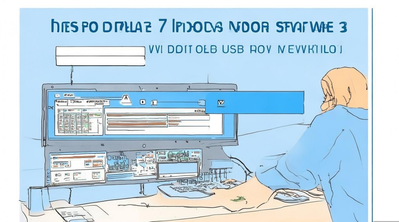 如何在U盘已存win7下载版的情况下，正确安装系统至新电脑？