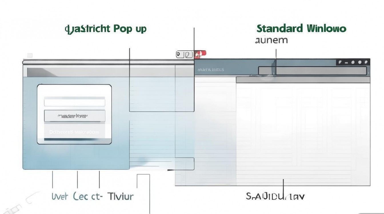 JavaScript弹出新窗口与普通窗口有何不同之处详解？