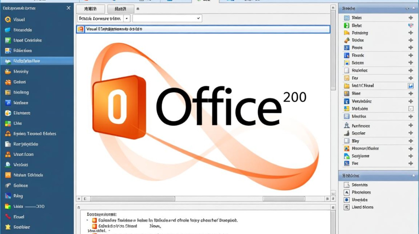 安装office2010 visual