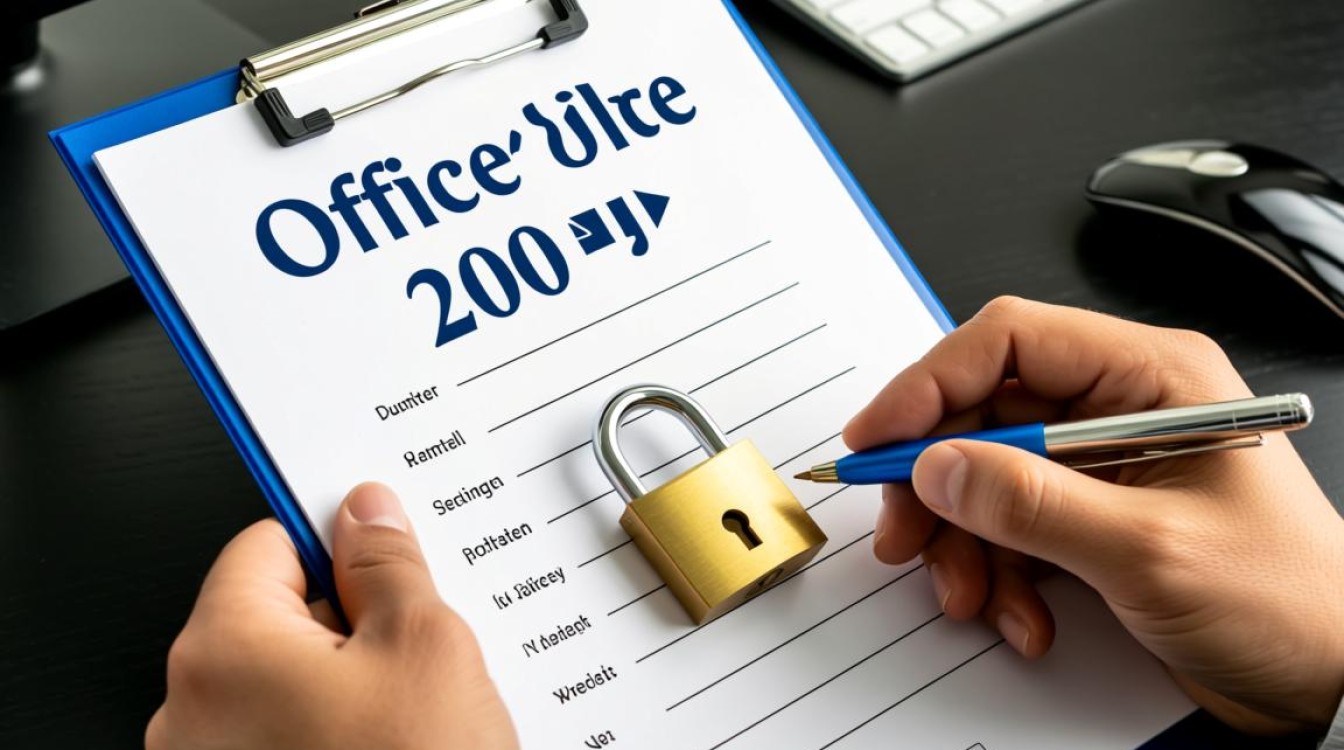 office2003怎么加密