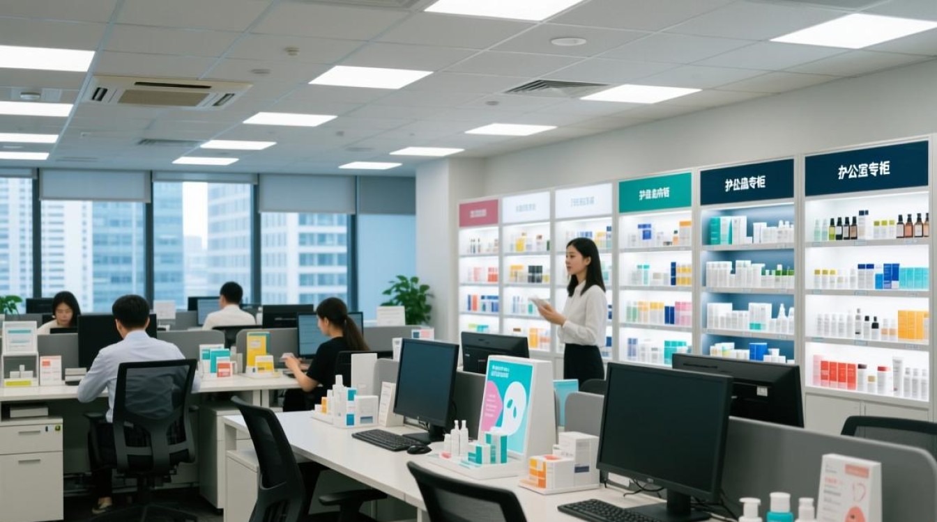 office护肤品专柜