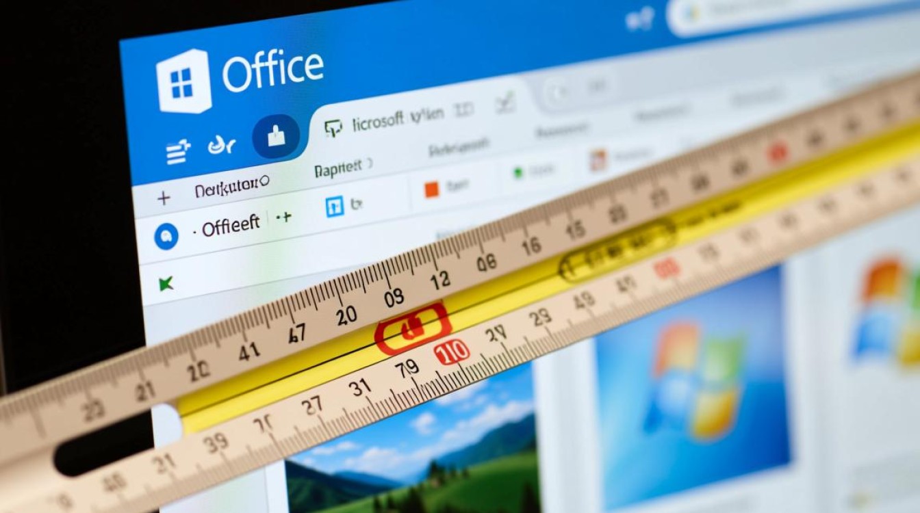 office标尺怎么设置中文