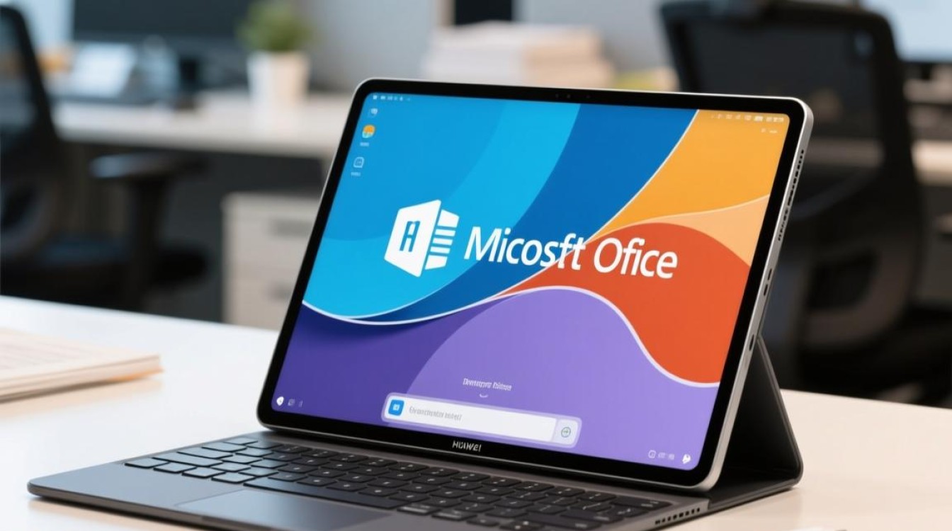 华为平板用微软office