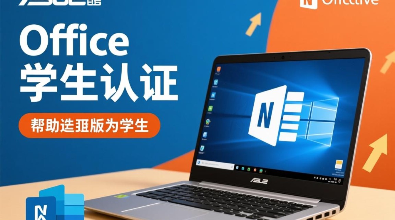 华硕office怎么学生认证