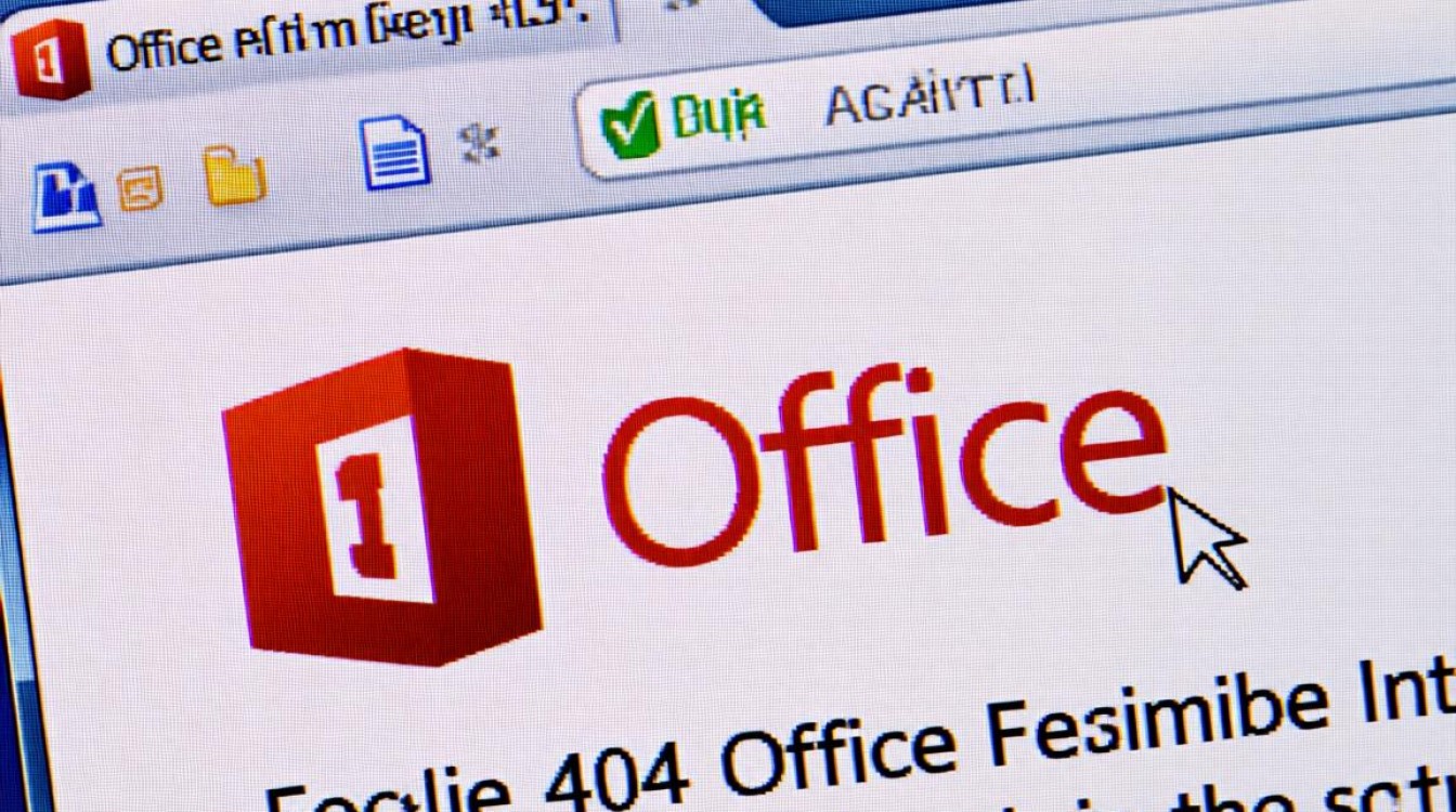 打开office显示状态404