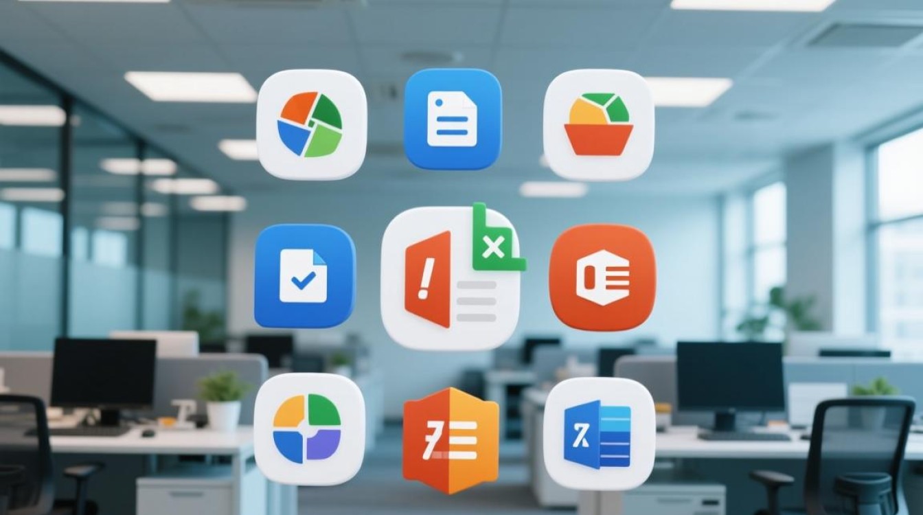 office里关键工序图标