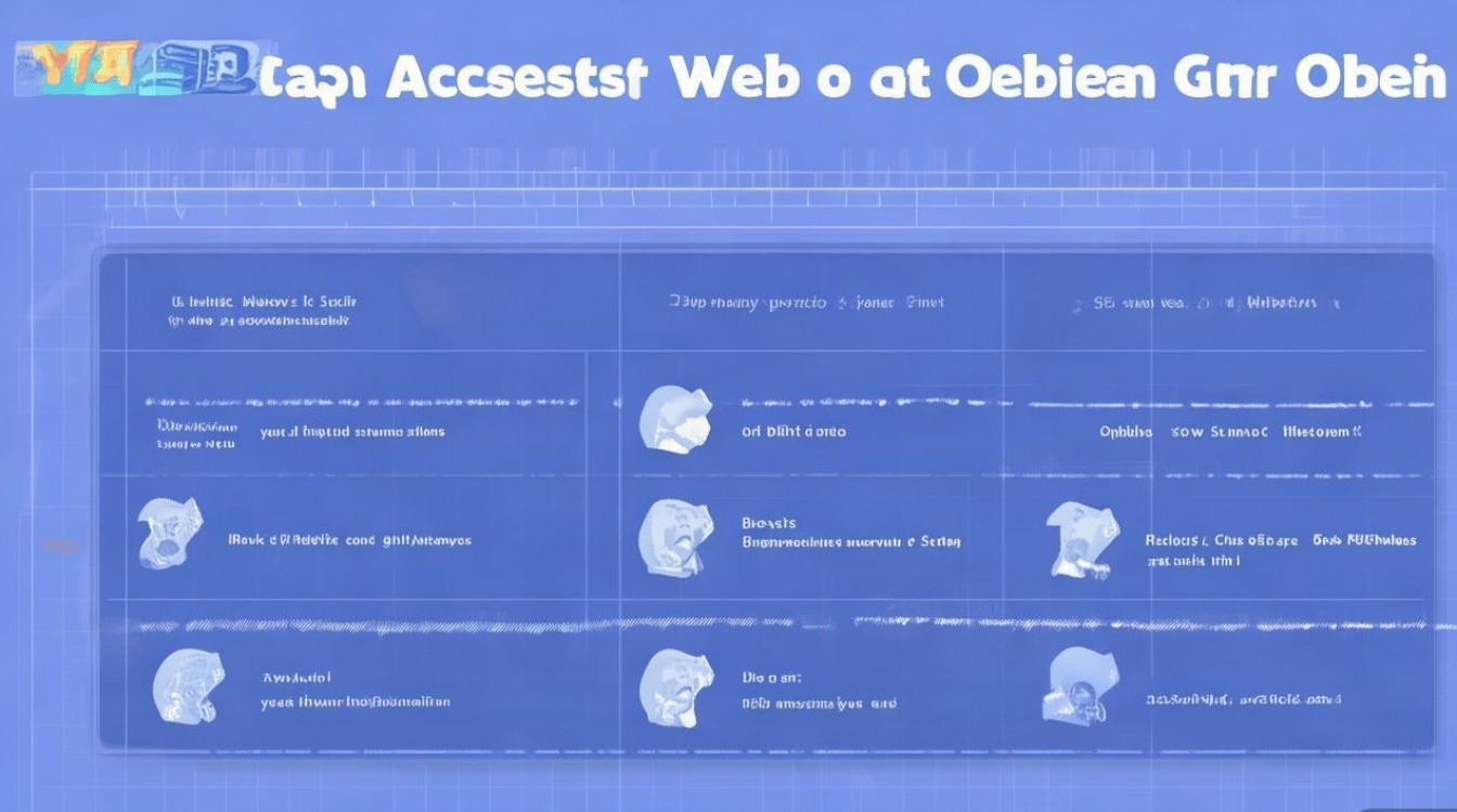Debian 系统中访问网页的正确步骤和常见问题解答？