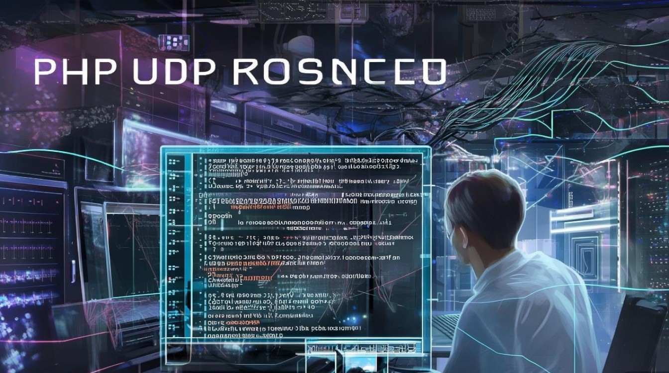 PHP UDP Socket编程中，如何实现高效的数据传输与错误处理？