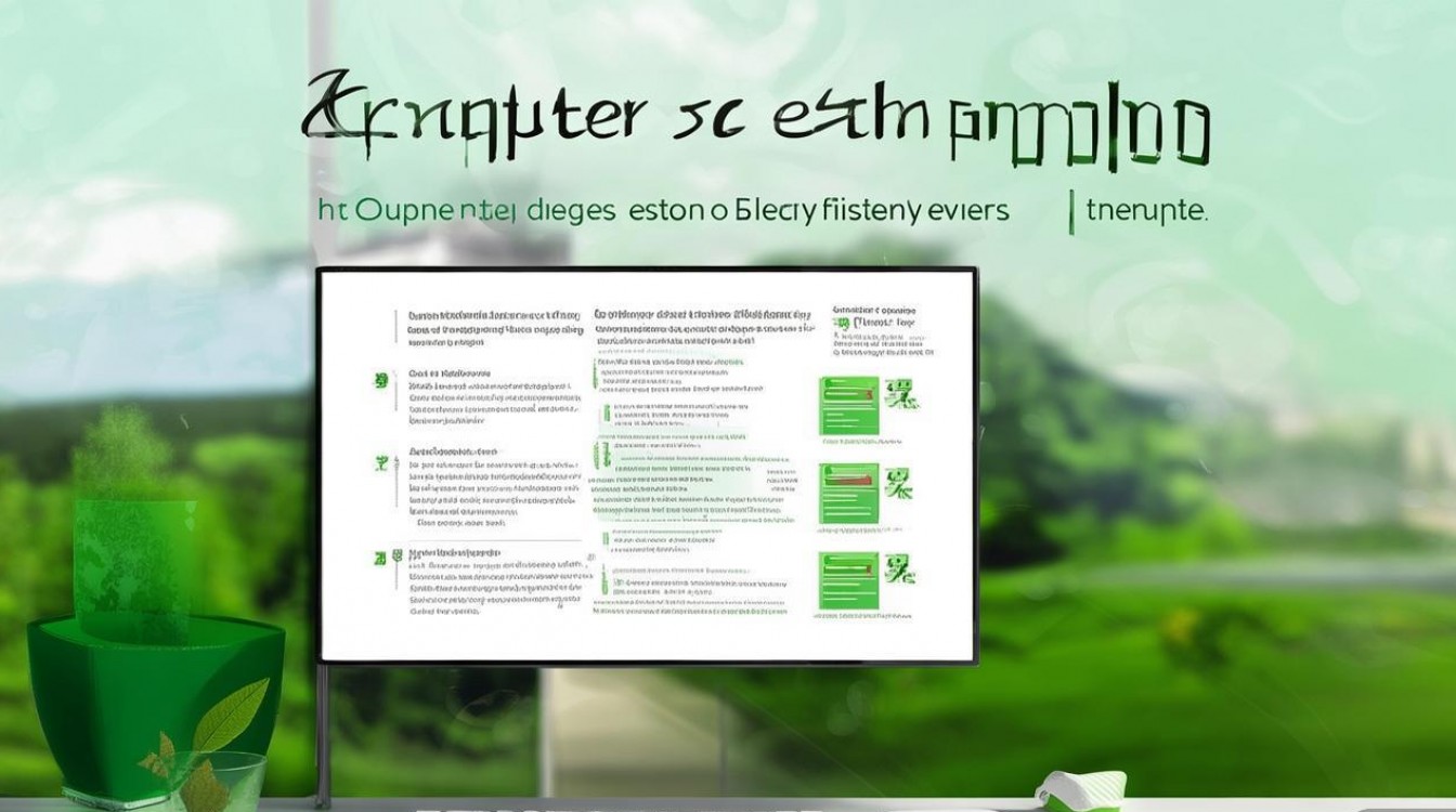 绿色电脑屏幕组装指南，有哪些环保节能的屏幕组装技巧和注意事项？