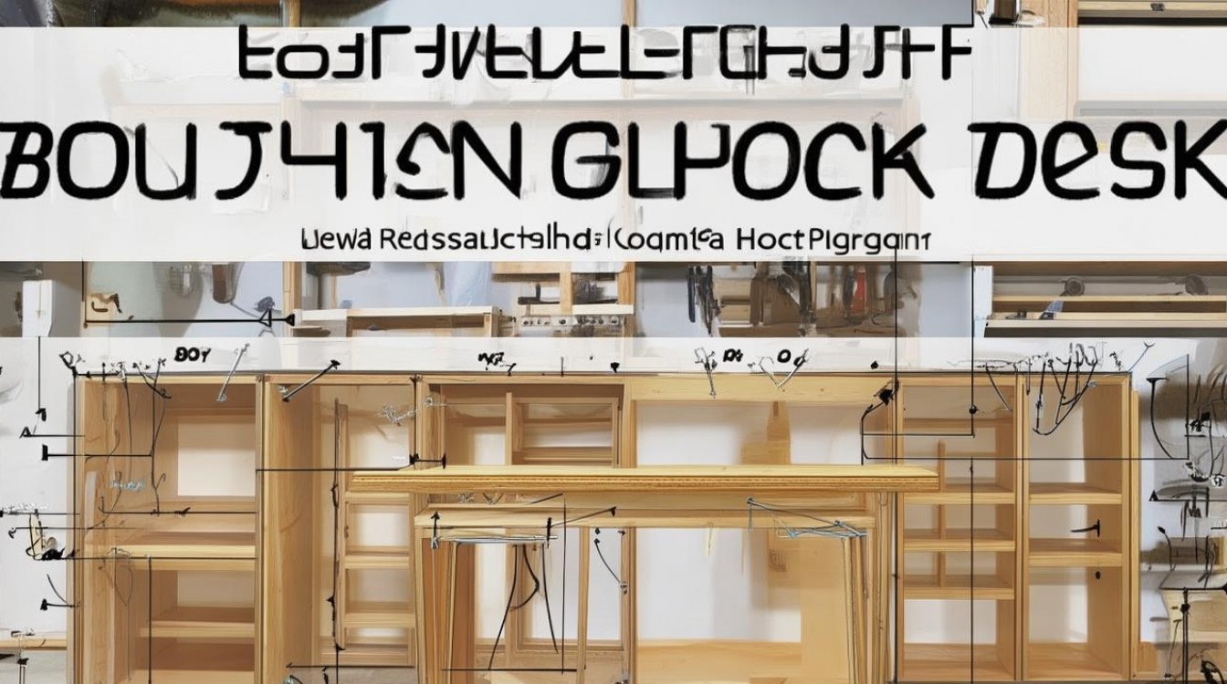 带书柜的电脑桌如何组装（带书架电脑桌组装步骤图解）