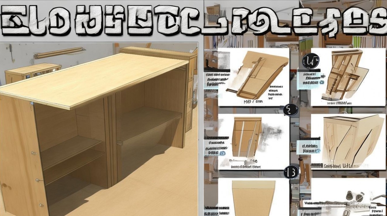 带书柜的电脑桌如何组装（带书架电脑桌组装步骤图解）