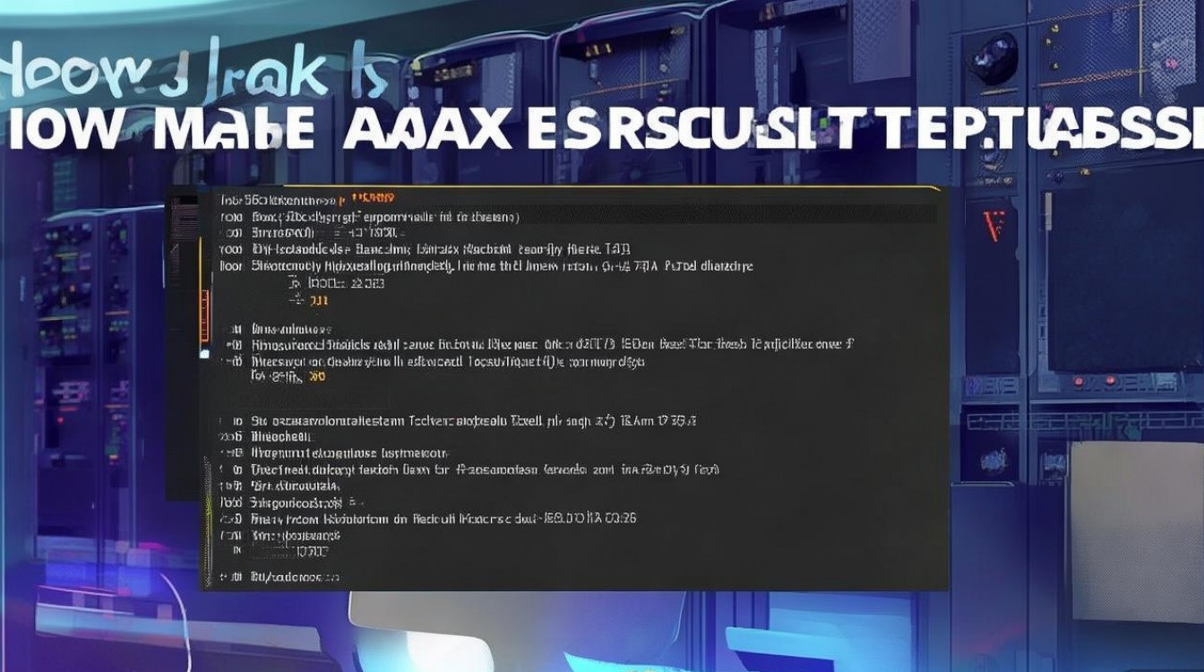 如何用ajax请求数据库数据（ajax请求步骤详细代码）