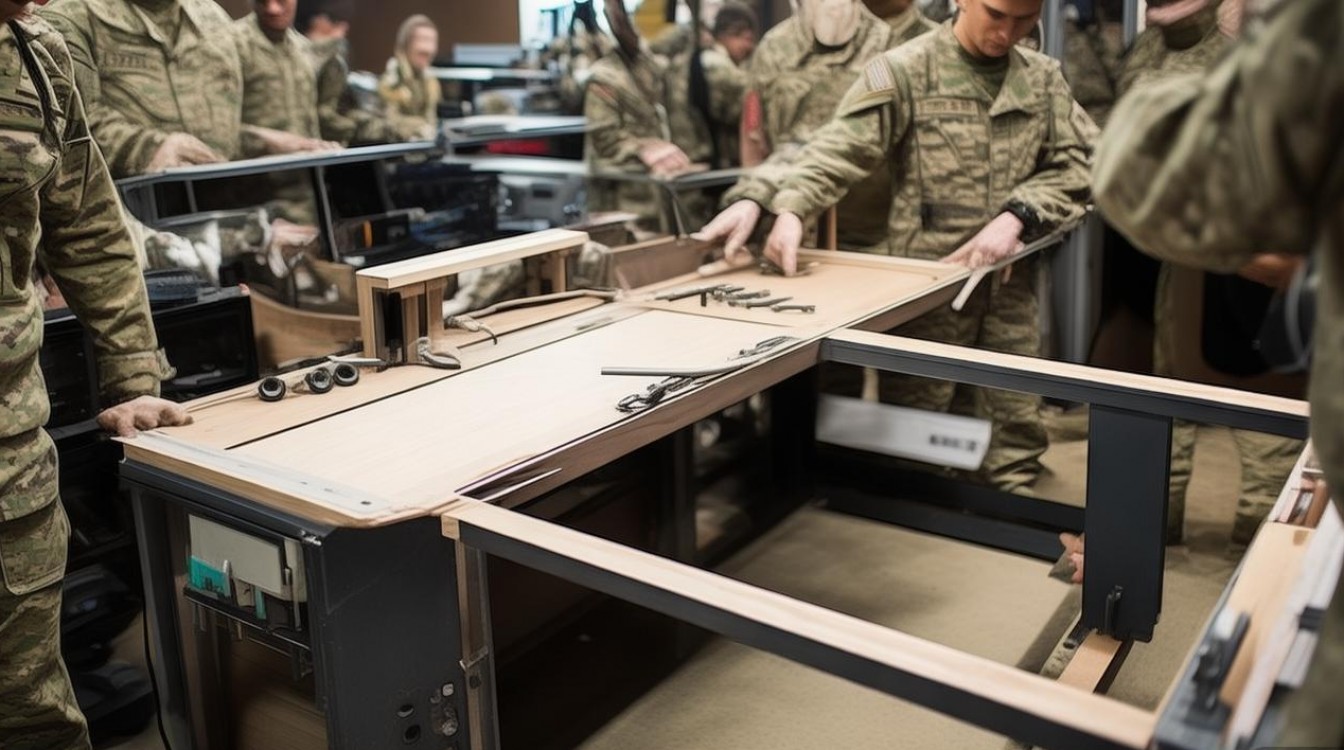 部队电脑桌如何组装（部队桌子尺寸）